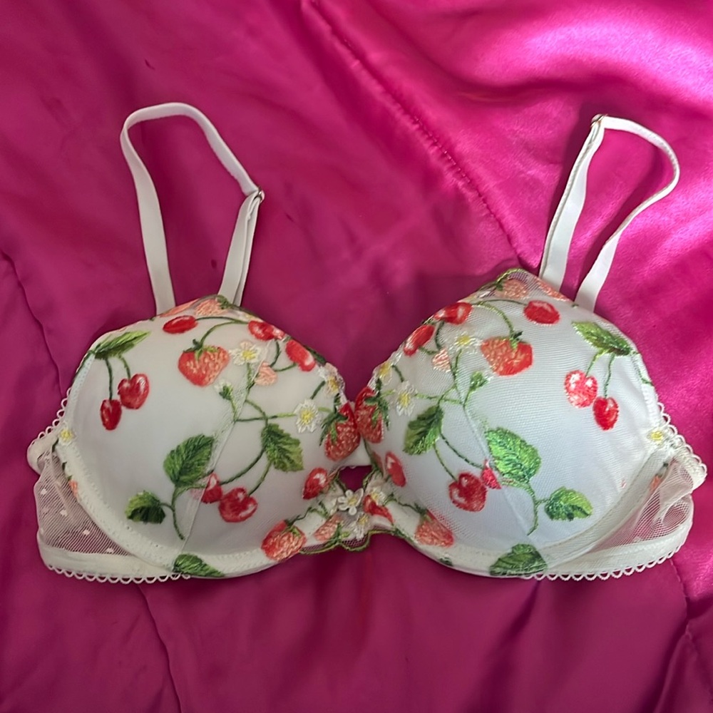 32a/bc cherry bra push up